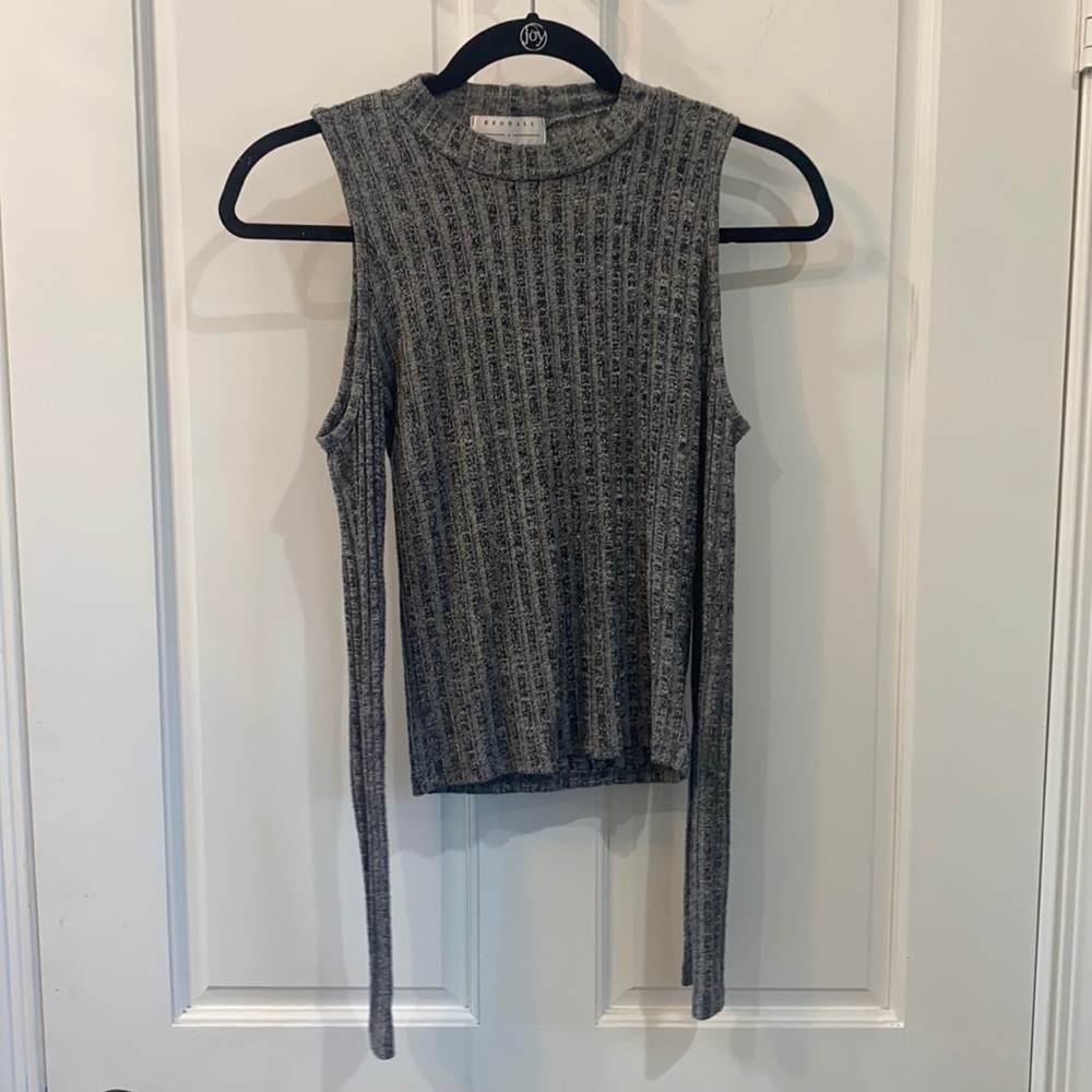 Gray Sweater Shirt